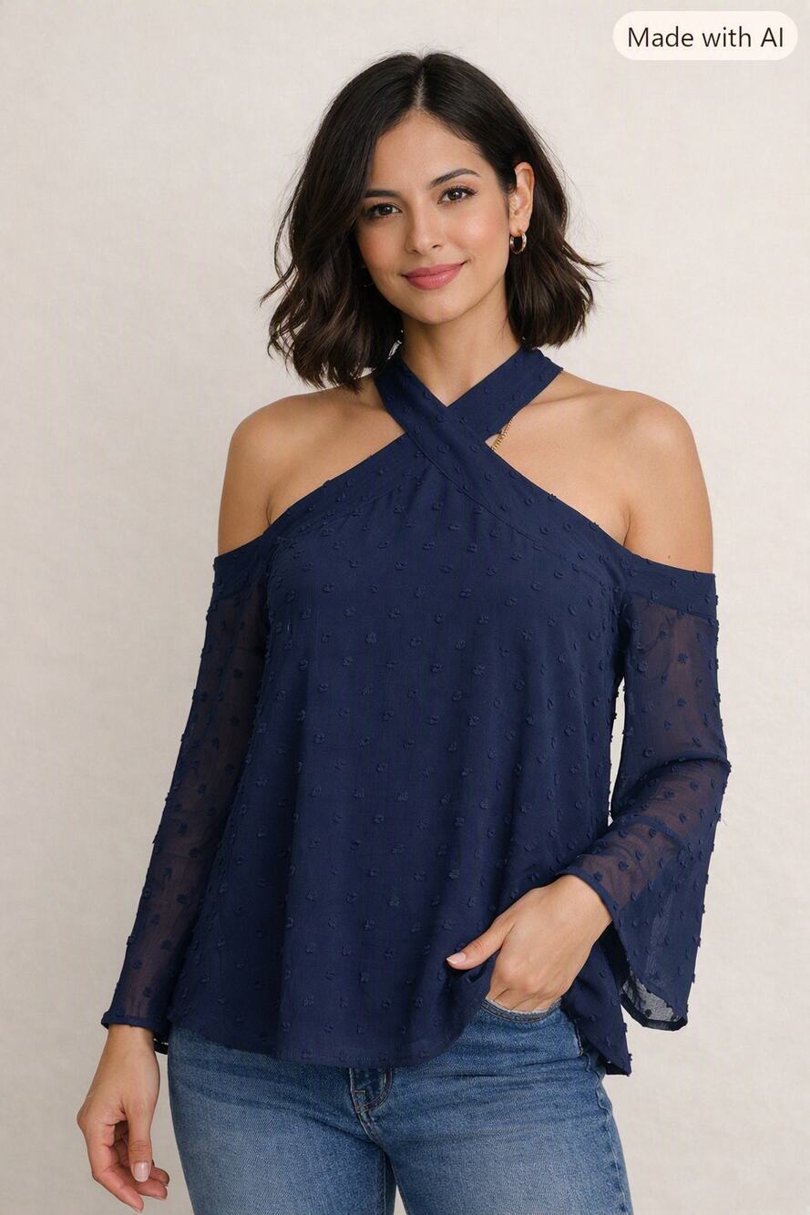 The Fifth Label Halter Blouse – Small | 100% Polyester